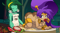 Animated CapyDiem Rottytops Shantae Shantae_(Game) // 2196x1236, 18.4s // 4.9MB // mp4