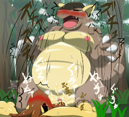 Kangaskhan_(Pokémon) Lopunny_(Pokémon) Pokemon // 1150x1050 // 907.3KB // jpg