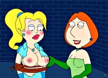American_Dad Crossover Family_Guy Francine_Smith Lois_Griffin // 1024x745 // 144.7KB // jpg