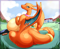 Charizard_(Pokemon)‎ Pokemon // 1280x1056 // 739.5KB // jpg