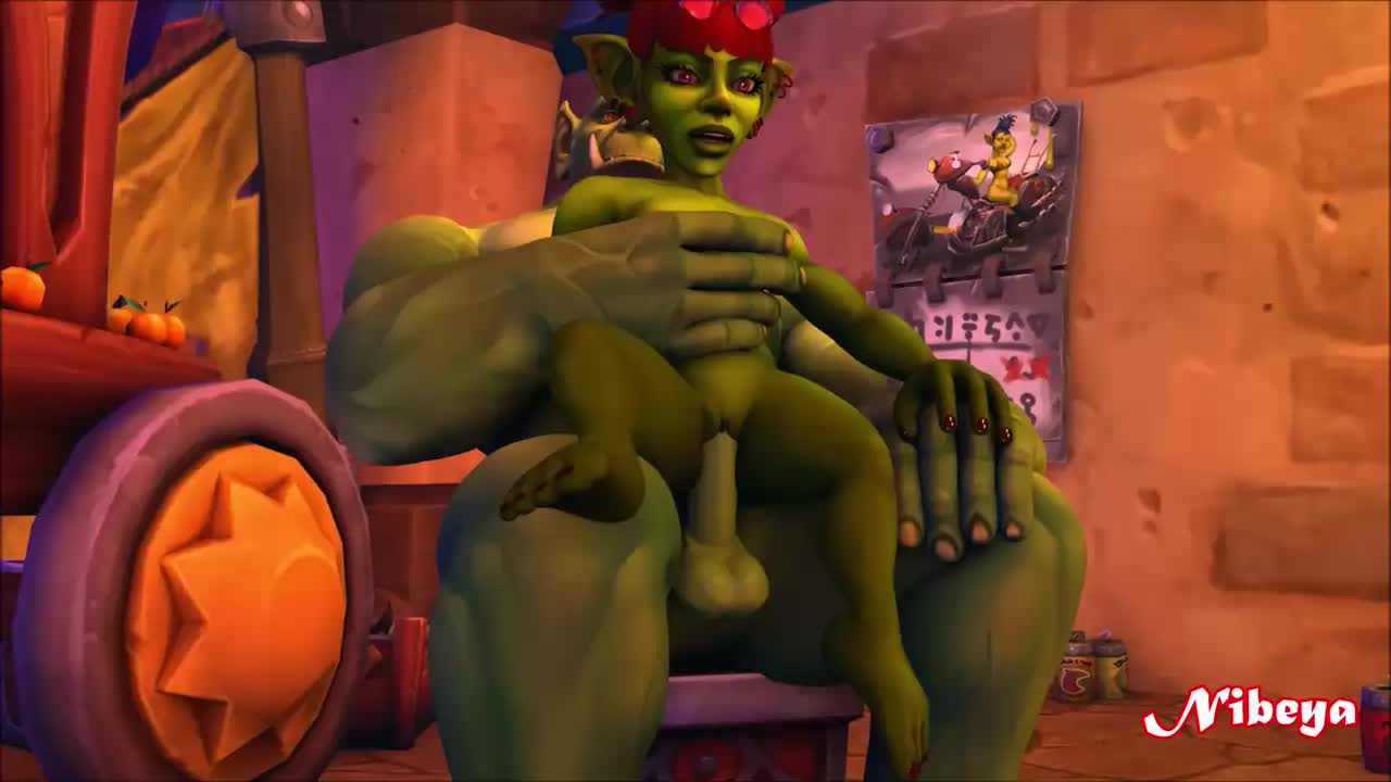 3D Animated Goblin Nibeya World_of_Warcraft // 1280x720 // 343.4KB // webm