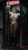 3D Animated Blender DC_Comics Fluffy_3D Power_Girl Sound Volkor // 720x1280, 11s // 2.9MB // webm