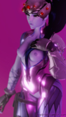 3D Blender Overwatch Widowmaker nextr3d // 1080x1920 // 2.3MB // png