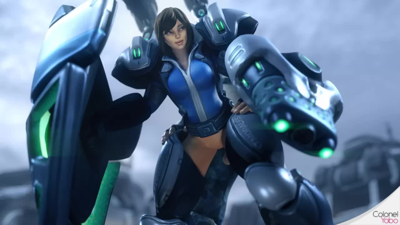 3D Animated Heroes_of_the_Storm Morales Sound Starcraft colonelyobo // 1280x720 // 2.5MB // webm