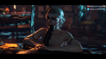 3D Ciri The_Witcher_3:_Wild_Hunt Tomoganim // 1920x1080 // 2.2MB // png