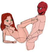 Anna-May_Parker Marvel Peter_Parker Spider-Man Spider-Man_(Series) Spiderling // 750x813 // 258.9KB // png