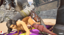 3D Animated Human_(World_of_Warcraft) Worgen World_of_Warcraft // 854x480 // 9.7MB // gif
