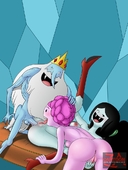 Adventure_Time CARTOONZA Ice_King Marceline_the_Vampire_Queen Princess_Bubblegum // 810x1080 // 187.8KB // jpg