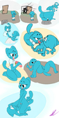 Gumball_Watterson Nicole_Watterson The_Amazing_World_of_Gumball fourball // 920x1840 // 939.6KB // png