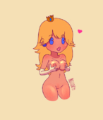 Angellove44 Animated Princess_Peach Super_Mario_Bros // 600x700 // 231.8KB // gif