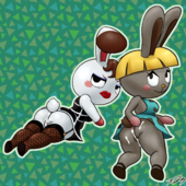 Animal_Crossing Bonbon Tiffany skitter-leaf soubriquetrouge // 1280x1280 // 965.9KB // png