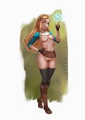 Princess_Zelda The_Legend_of_Zelda dandonfuga // 3508x4961 // 869.8KB // jpg