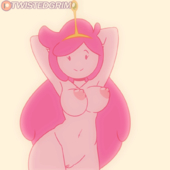 Adventure_Time Animated Princess_Bubblegum TwistedGrim // 900x900 // 2.1MB // gif