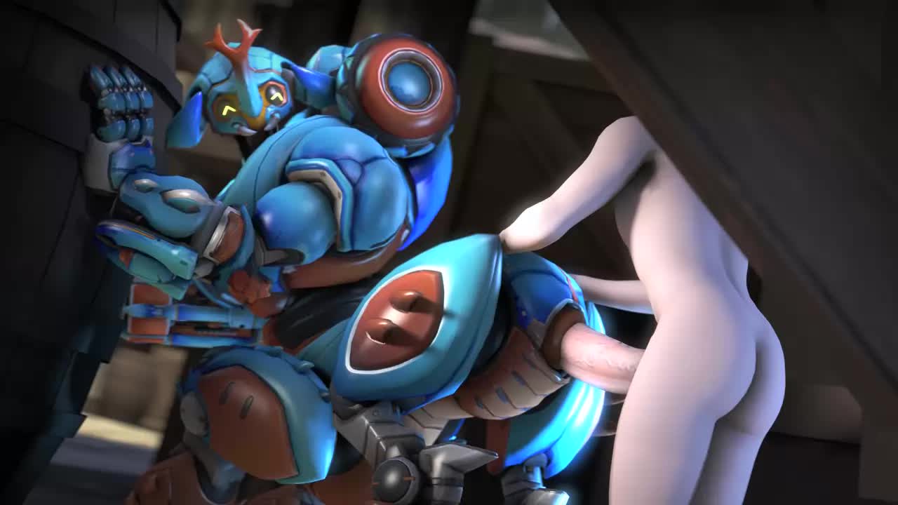 3D Animated Orisa Overwatch white-crow // 1280x720 // 2.3MB // webm