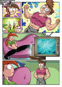 Cartoon_Reality Comic Cosmo Linno The_Fairly_OddParents Timmy_Turner Vicky Wanda // 730x1024 // 888.4KB // png