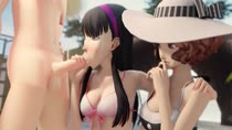3D Animated AyyTeeThreeDee Haru_Okumura Persona_(series) Persona_4 Persona_5 Sound Yukiko_Amagi // 1280x720 // 9.8MB // webm
