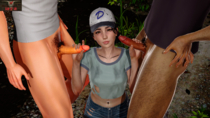 3D Clementine Honey_Select The_Walking_Dead_(Series) The_Walking_Dead_Game icon_of_sin // 1920x1080 // 3.3MB // png