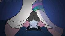 Animated My_Little_Pony_Friendship_Is_Magic Princess_Celestia Princess_Luna tentacle-muffins // 1280x720 // 786.8KB // gif