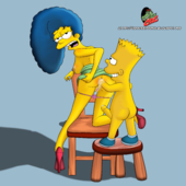 Bart_Simpson Croc Marge_Simpson The_Simpsons // 3000x3000 // 3.6MB // png