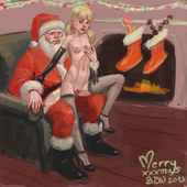 BigBadWolf Christmas Santa_Claus // 729x727 // 221.8KB // jpg