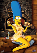 Bart_Simpson DarkMatter Marge_Simpson The_Simpsons // 2800x4000 // 2.4MB // jpg
