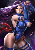 Marvel_Comics Psylocke X-Men dandonfuga // 3508x4961 // 1.2MB // jpg