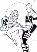 DC_Comics Deathstroke PalComix Raven Teen_Titans Terra // 1024x1431 // 185.4KB // jpg