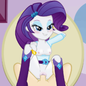 Animated Equestria_Girls My_Little_Pony_Friendship_Is_Magic Rarity Spectre-Z // 1000x1000 // 6.3MB // gif