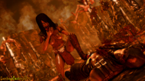 3D GarbageFactory Mileena Mortal_Kombat Mortal_Kombat_X Scorpion Source_Filmmaker // 1920x1080 // 3.0MB // png