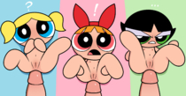 Blossom Bubbles Buttercup Powerpuff_Girls randomrandom // 2560x1325 // 795.7KB // png