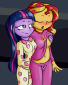 Equestria_Girls Fearingfun My_Little_Pony_Friendship_Is_Magic Sunset_Shimmer Twilight_Sparkle // 1000x1250 // 691.6KB // png