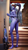 3D Blender Overwatch Widowmaker fireboxstudio // 648x1152 // 200.7KB // jpg