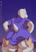 Animated Toriel Undertale chelodoy // 631x900 // 2.9MB // gif