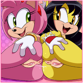 Adventures_of_Sonic_the_Hedgehog Amy_Rose lonebluewolf // 1500x1500 // 684.6KB // png