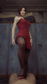 3D Ada_Wong Blender Resident_Evil_2_Remake bluelightsfm // 1080x1920 // 1.9MB // png