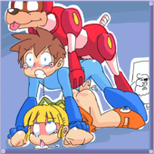 Megaman Megaman_(Series) Purindad Roll Rush_(Megaman) // 832x832 // 77.8KB // png