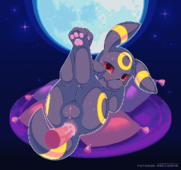 Animated Pokemon Umbreon_(Pokémon) camotli // 1100x1036 // 5.2MB // gif