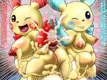 Minun_(Pokémon) Plusle_(Pokémon) Pokemon // 1280x960 // 344.1KB // jpg
