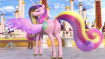 3D Animated Clopician My_Little_Pony_Friendship_Is_Magic Princess_Cadance Sound // 1280x720, 24.6s // 11.4MB // webm