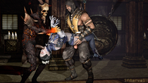 3D Kitana Mortal_Kombat Mortal_Kombat_X Scorpion Source_Filmmaker sfmarvel // 2500x1406 // 2.1MB // jpg