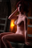 3D MissAlly The_Witcher Triss_Merigold // 1467x2200 // 184.8KB // jpg