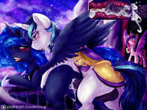 DimWitDog My_Little_Pony_Friendship_Is_Magic Princess_Luna Shining_Armor // 1280x961 // 426.8KB // jpg
