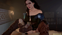 3D Negativecoresfm Source_Filmmaker The_Witcher The_Witcher_3:_Wild_Hunt Yennefer // 1920x1080 // 1.2MB // png