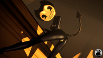 3D Bendy Bendy_and_the_Ink_Machine Source_Filmmaker white-crow // 1280x720 // 452.6KB // png