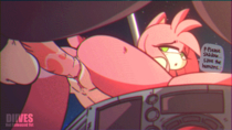 Adventures_of_Sonic_the_Hedgehog Amy_Rose Animated diives // 1920x1080 // 5.6MB // gif