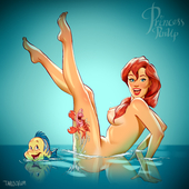 Disney_(series) Princess_Ariel Tarusov The_Little_Mermaid_(film) // 4000x4000 // 3.9MB // jpg