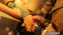 3D Lara_Croft Lewddokkae Tomb_Raider // 1920x1080 // 2.9MB // png
