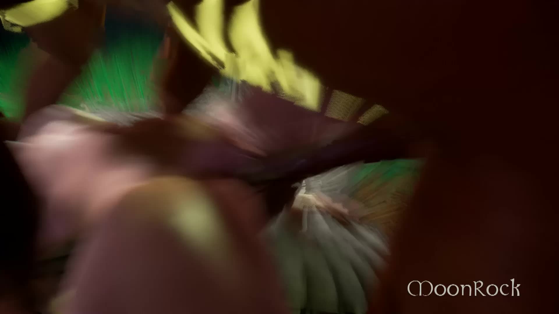 3D Animated Blender Ciri MoonRock The_Witcher_3:_Wild_Hunt // 1920x1080 // 2.5MB // webm