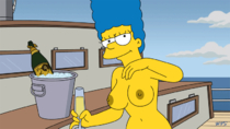 Animated Marge_Simpson The_Simpsons WVS1777 // 720x405 // 1.1MB // gif