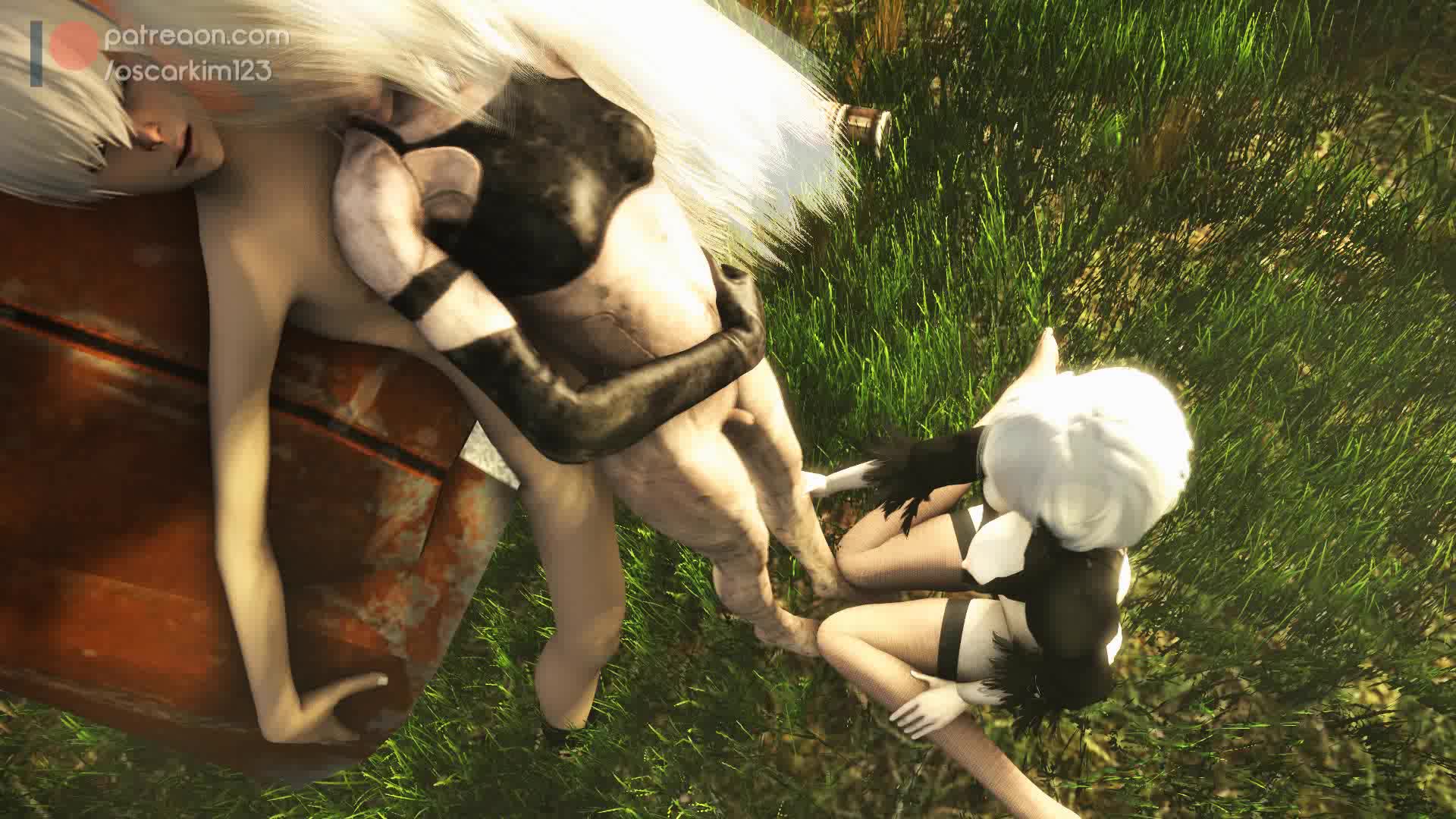 3D Android_2B Android_9S Animated Nier_Automata Sound Source_Filmmaker oscarkim123 // 1920x1080 // 4.0MB // webm